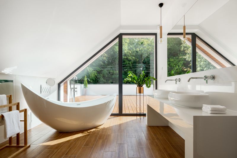 Luxury Bathroom with Freestanding Tub